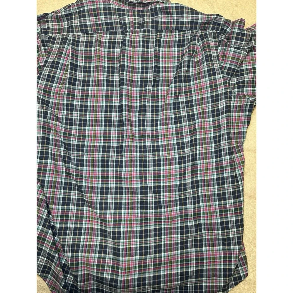 Polo Ralph Lauren Classic Fit Plaid Performance Flannel Shirt XXL Mens